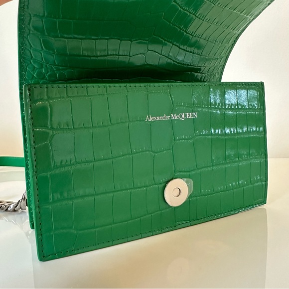 Alexander McQueen Jewelled Satchel Mini Shoulder Bag - Picture 11 of 15